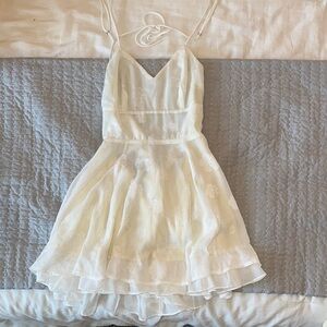 Lucy in the Sky Ivory Lace Dress